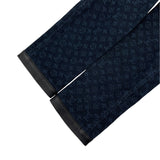 ルイ・ヴィトン LOUIS VUITTON モノグラム総柄ジャケット ネイビー コットン レディース テーラードジャケット