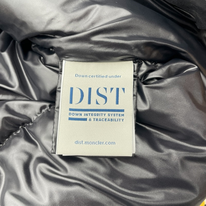 モンクレール MONCLER DAOS総柄ダウンジャケット ブラウン レーヨン レディース ダウンジャケット