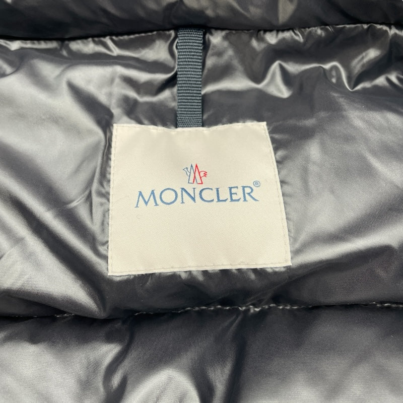 モンクレール MONCLER DAOS総柄ダウンジャケット ブラウン レーヨン レディース ダウンジャケット