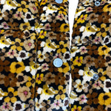 モンクレール MONCLER DAOS総柄ダウンジャケット ブラウン レーヨン レディース ダウンジャケット