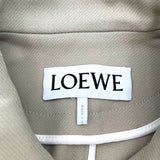 ロエベ LOEWE アナグラムロゴレザーパッチブルゾン H526Y02W27 ベージュ 羊毛 メンズ その他アウター