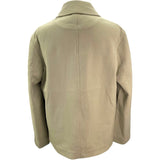 ロエベ LOEWE アナグラムロゴレザーパッチブルゾン H526Y02W27 ベージュ 羊毛 メンズ その他アウター