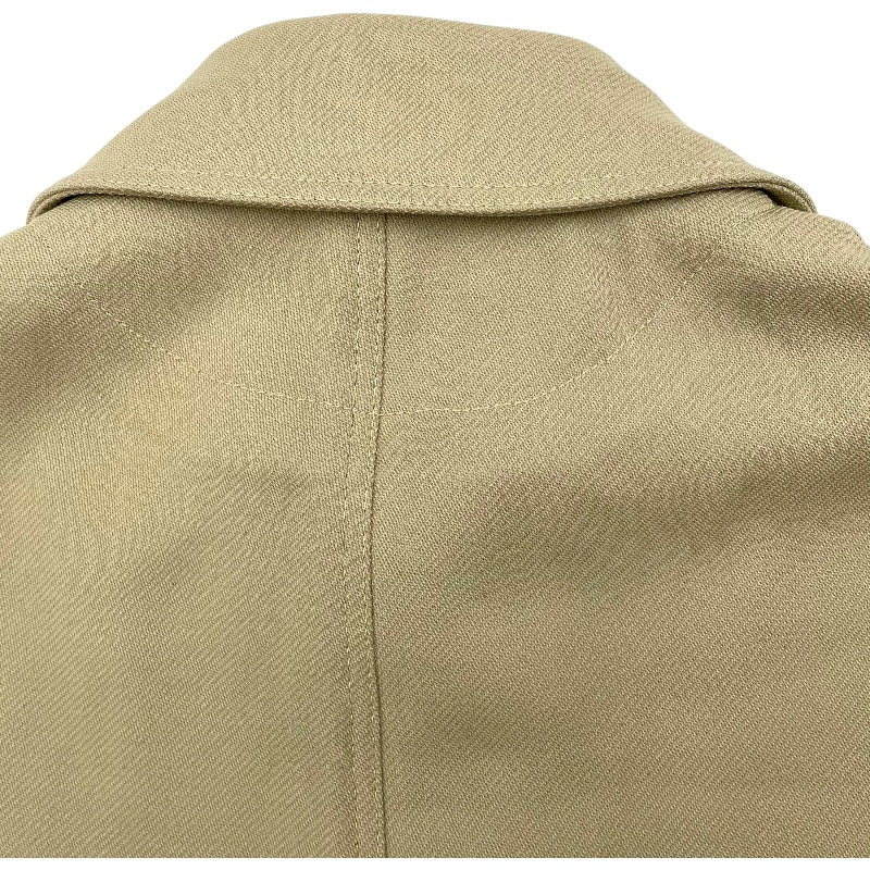 ロエベ LOEWE アナグラムロゴレザーパッチブルゾン H526Y02W27 ベージュ 羊毛 メンズ その他アウター