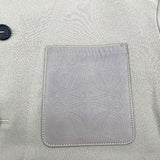 ロエベ LOEWE アナグラムロゴレザーパッチブルゾン H526Y02W27 ベージュ 羊毛 メンズ その他アウター