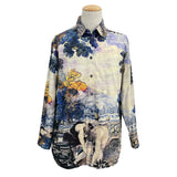 ルイ・ヴィトン LOUIS VUITTON DNAカラー総柄シャツ HIS07W マルチカラー コットン メンズ 長袖シャツ