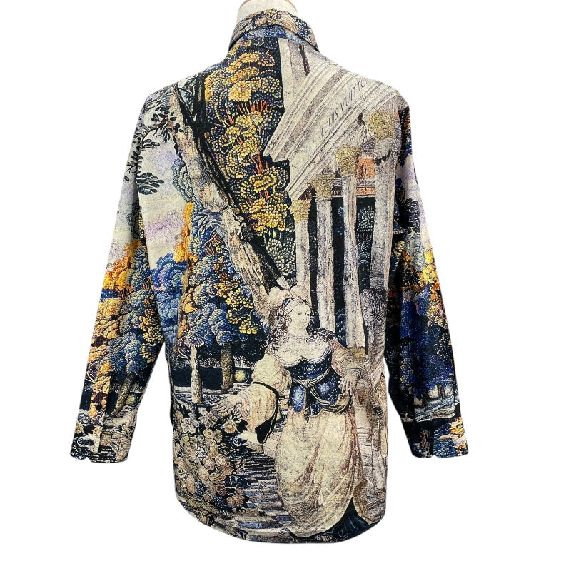 ルイ・ヴィトン LOUIS VUITTON DNAカラー総柄シャツ HIS07W マルチカラー コットン メンズ 長袖シャツ