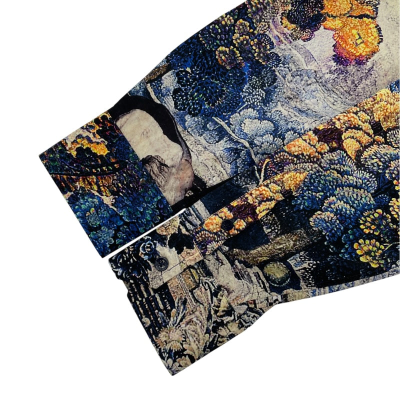 ルイ・ヴィトン LOUIS VUITTON DNAカラー総柄シャツ HIS07W マルチ