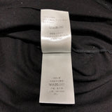 クリスチャン・ディオール Christian Dior ロゴプリント 長袖カットソー 413J642A0817 ブラック コットン メンズ カットソー