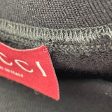グッチ GUCCI ロゴプリントスウェットシャツ 789582 ブラック コットン レディース スウェット