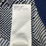 ルイ・ヴィトン LOUIS VUITTON カモピケジャガードニットセーター HIN08W ネイビー コットン メンズ セーター