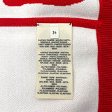 エルメス HERMES Jungle Love ニット切替ブルゾン 3E2817D3 レッド ニット レディース ブルゾン