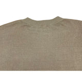 ロエベ LOEWE ロゴデザインルーズニットセーター S359Y14K37 ベージュ リネン メンズ セーター