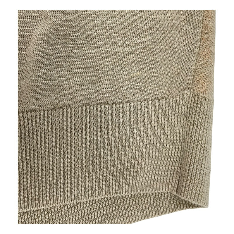 ロエベ LOEWE ロゴデザインルーズニットセーター S359Y14K37 ベージュ リネン メンズ セーター