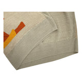 ロエベ LOEWE ロゴデザインルーズニットセーター S359Y14K37 ベージュ リネン メンズ セーター