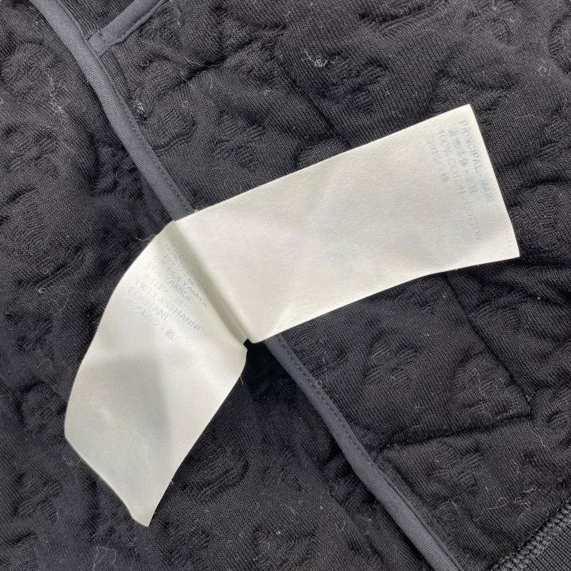 ルイ・ヴィトン LOUIS VUITTON モノグラムエンボスジップスウェットパーカー FFST01W ブラック コットン メンズ パーカー