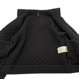 ルイ・ヴィトン LOUIS VUITTON モノグラムエンボスジップスウェットパーカー FFST01W ブラック コットン メンズ パーカー