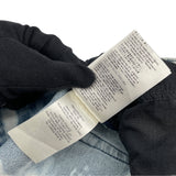 フェンディ FENDI FF柄ブリーチデザインデニムパンツ FLP288 ブルー コットン レディース デニムパンツ