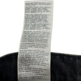 メゾン マルジェラ Maison Margiela カットアウトルーズデニムパンツ S51LA0051 ブラック コットン メンズ デニムパンツ