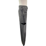 メゾン マルジェラ Maison Margiela カットアウトルーズデニムパンツ S51LA0051 ブラック コットン メンズ デニムパンツ