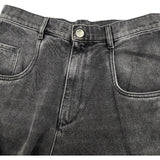 メゾン マルジェラ Maison Margiela カットアウトルーズデニムパンツ S51LA0051 ブラック コットン メンズ デニムパンツ