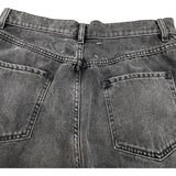 メゾン マルジェラ Maison Margiela カットアウトルーズデニムパンツ S51LA0051 ブラック コットン メンズ デニムパンツ