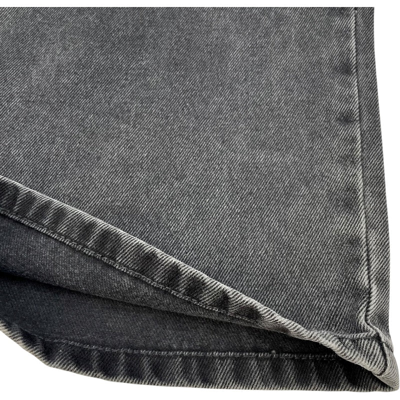 メゾン マルジェラ Maison Margiela カットアウトルーズデニムパンツ S51LA0051 ブラック コットン メンズ デニムパンツ