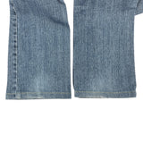 ルイ・ヴィトン LOUIS VUITTON モノグラムミックスデニムパンツ ブルー コットン レディース デニムパンツ