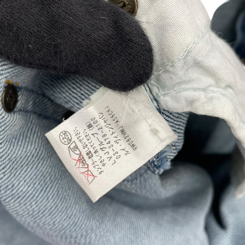 ルイ・ヴィトン LOUIS VUITTON モノグラムミックスデニムパンツ ブルー コットン レディース デニムパンツ