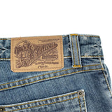 ルイ・ヴィトン LOUIS VUITTON モノグラムミックスデニムパンツ ブルー コットン レディース デニムパンツ