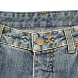 ルイ・ヴィトン LOUIS VUITTON モノグラムミックスデニムパンツ ブルー コットン レディース デニムパンツ