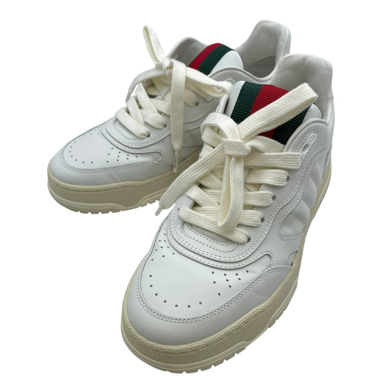 グッチ GUCCI リウェブ ローカットスニーカー 785728 ホワイト ホワイト レディース スニーカー