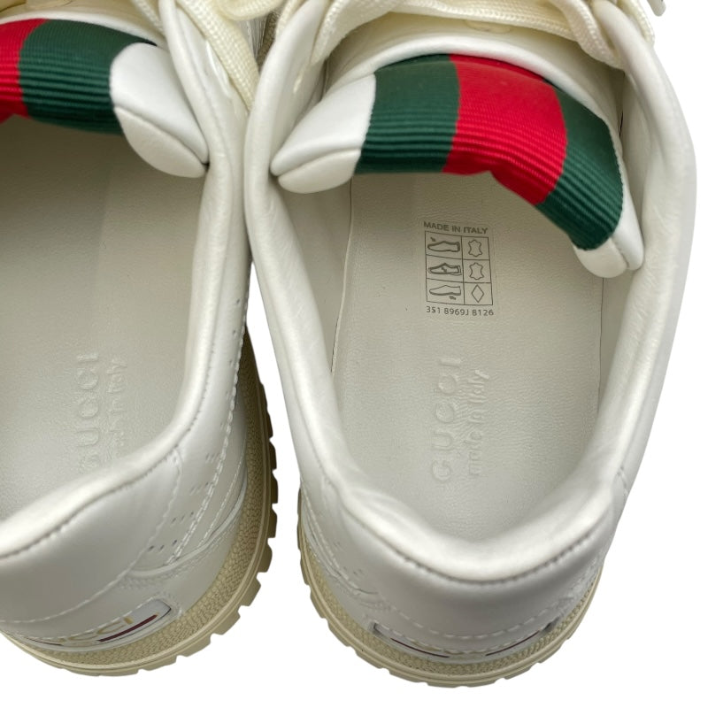 グッチ GUCCI リウェブ ローカットスニーカー 785728 ホワイト ホワイト レディース スニーカー