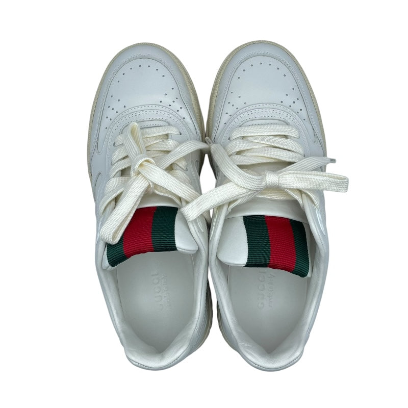 グッチ GUCCI リウェブ ローカットスニーカー 785728 ホワイト ホワイト レディース スニーカー