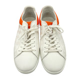 ルイ・ヴィトン LOUIS VUITTON ルクセンブルグライン ダミエローカットスニーカー LD0260 ホワイト レザー メンズ スニーカー