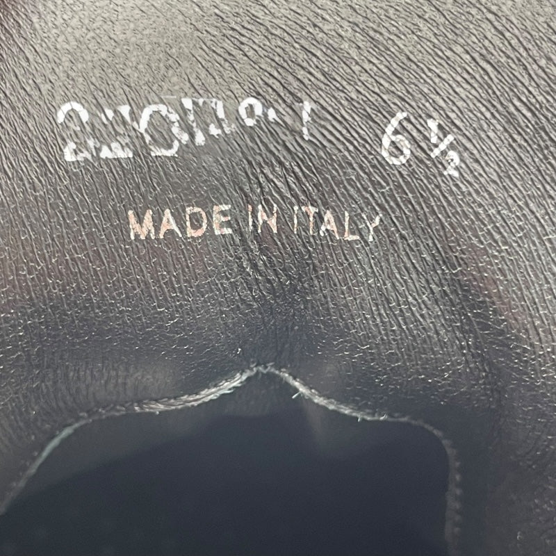 プラダ PRADA トライアングルロゴローカットスニーカー 2EE386 ブラック レザー メンズ スニーカー
