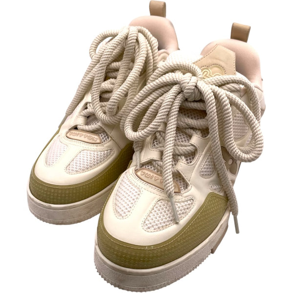 ルイ・ヴィトン LOUIS VUITTON スケートライン ローカーットスニーカー G00263 ホワイト レザー メンズ スニーカー