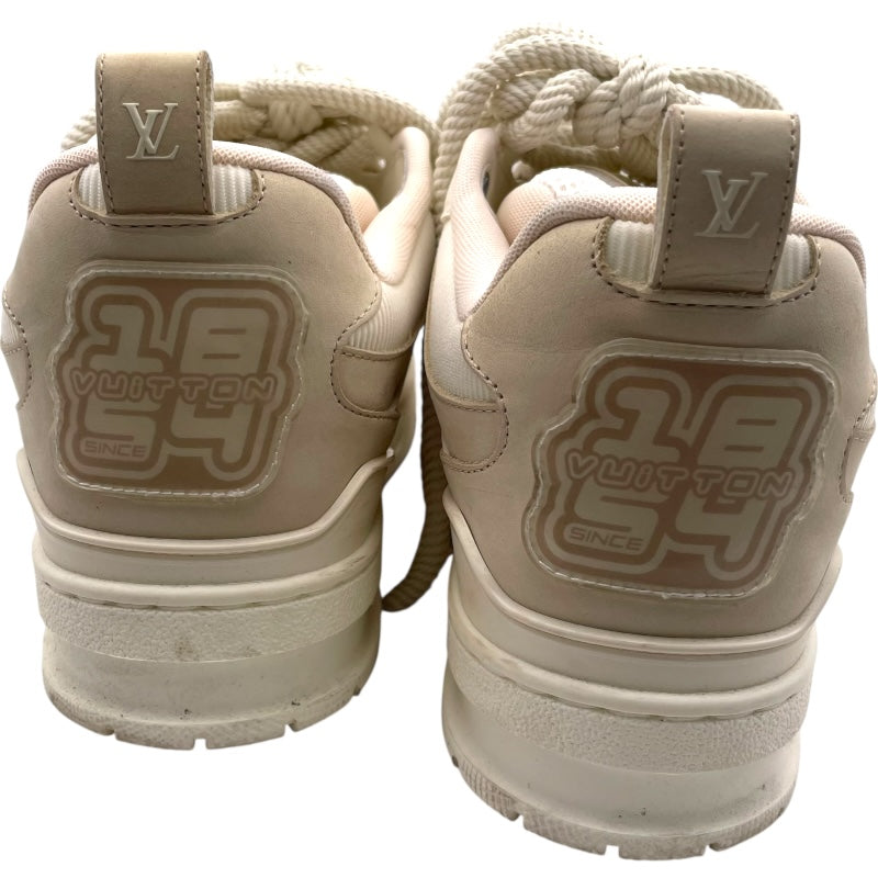 ルイ・ヴィトン LOUIS VUITTON スケートライン ローカーットスニーカー G00263 ホワイト レザー メンズ スニーカー