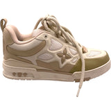 ルイ・ヴィトン LOUIS VUITTON スケートライン ローカーットスニーカー G00263 ホワイト レザー メンズ スニーカー