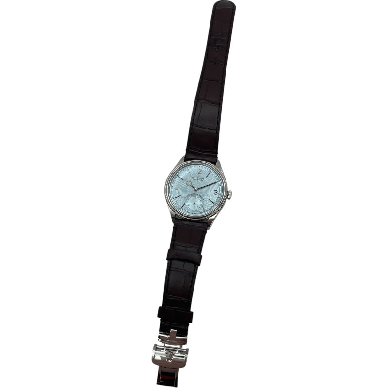 ロレックス ROLEX 1908 アイスブルー 52506 ブルー PT メンズ 腕時計