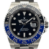 ロレックス ROLEX GMTマスター2 126710BLNR ブラック SS 自動巻き メンズ 腕時計