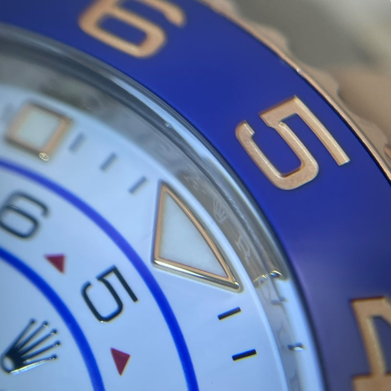 ロレックス ROLEX ヨットマスター2 116681 ホワイト PG/SS 自動巻き メンズ 腕時計