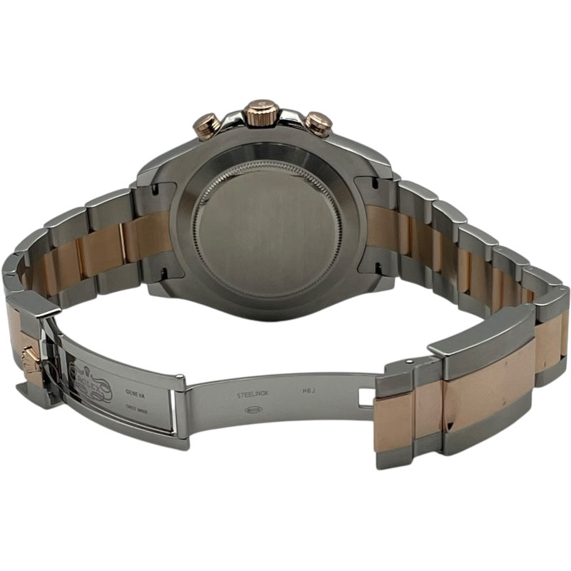 ロレックス ROLEX ヨットマスター2 116681 ホワイト PG/SS 自動巻き メンズ 腕時計