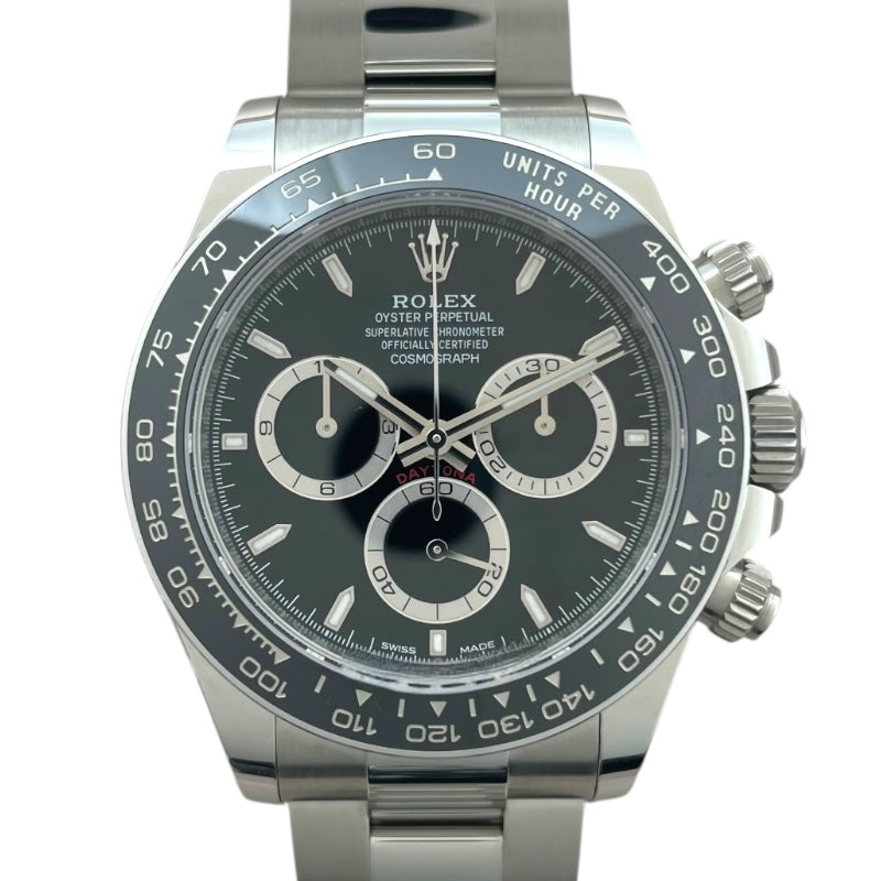 ロレックス ROLEX コスモグラフ デイトナ 126500LN ブラック SS 自動巻き メンズ 腕時計
