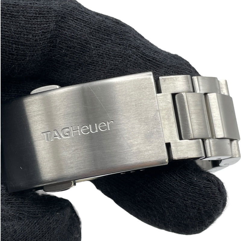 タグ・ホイヤー TAG HEUER アクアレーサー キャリバー5 WAY201A ブラック SS 自動巻き メンズ 腕時計