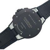 ブルガリ BVLGARI ディアゴノ マグネシウム クロノグラフ DG42SMCCH シルバー マグネシウム /セラミック/ラバーストラップ 自動巻き メンズ 腕時計