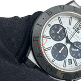 ブルガリ BVLGARI ディアゴノ マグネシウム クロノグラフ DG42SMCCH シルバー マグネシウム /セラミック/ラバーストラップ 自動巻き メンズ 腕時計