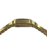 カルティエ Cartier サントス ドゥ カルティエ WGSA0107 ホワイト K18YG クオーツ レディース 腕時計