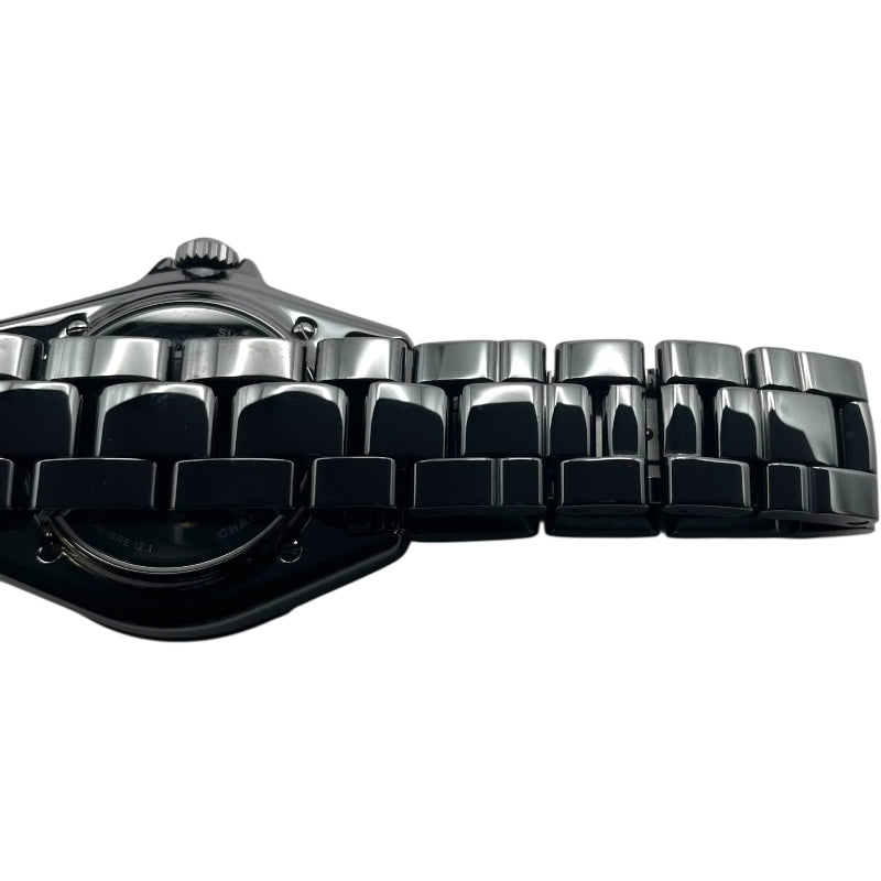 シャネル CHANEL J12 エディションノワール H6347 ブラック セラミック 自動巻き メンズ 腕時計