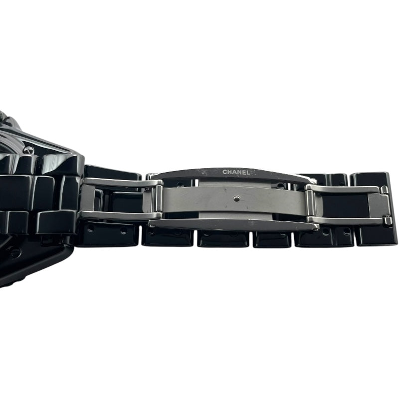 シャネル CHANEL J12 エディションノワール H6347 ブラック セラミック 自動巻き メンズ 腕時計