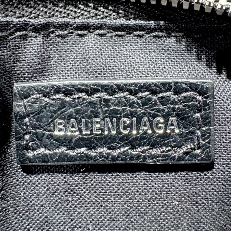バレンシアガ BALENCIAGA コインケース ブラック レザー ユニセックス コインケース